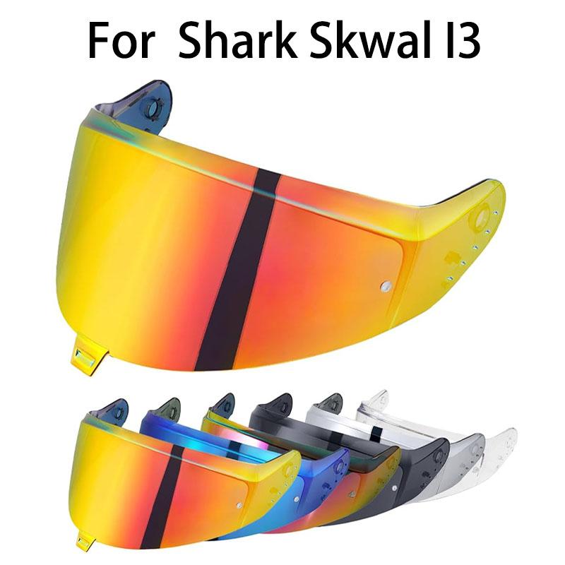 Ветровое стекло для шлемов SHARK Skwal I3 D-Skwal 3 Ridill 2 VZ400 Visors Capacete Ветровое стекло с УФ-фильтром Casco МотоаксессуарыДатчики скорости 6