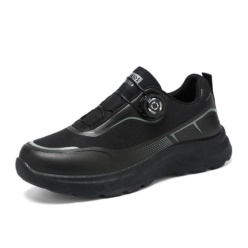 Men's Spring Twist-lock Casual Sports Shoes, Outdoor Hiking Breathable Versatile Running Shoes for Men.