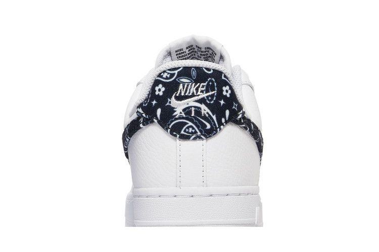 Nike Air Force 1 Low '07 Essential Белый Черный Пейсли (Женский)