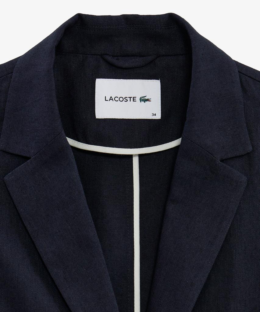 LACOSTE Women'S Linen Tailored Jacket Bf721E-56G 166