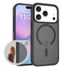 For iPhone 17 Pro Matte Case,Compatible with MagSafe Shockproof Protection Translucent Cover For iPhone 17 Air/17 Pro Max/17