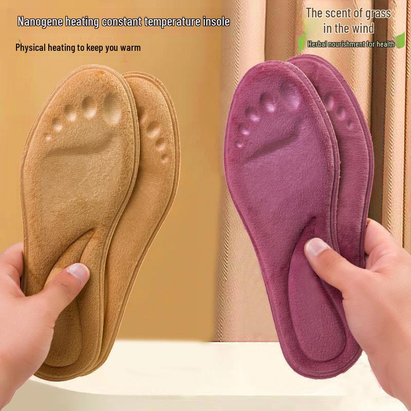 Self-heating Constant Temperature Insoles for Men and Women, Warm and Thick for Height Increase and Comfort