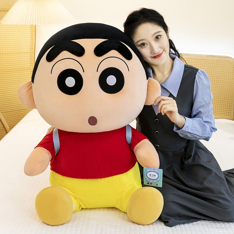 New crayon small new throw pillow backpack plush toy doll large doll throw pillow for girlfriend's birthday gift