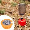 Gas Tank Adapter Connector Camping Accessory Convenient Butane Converter for BBQ Outdoor Picnic