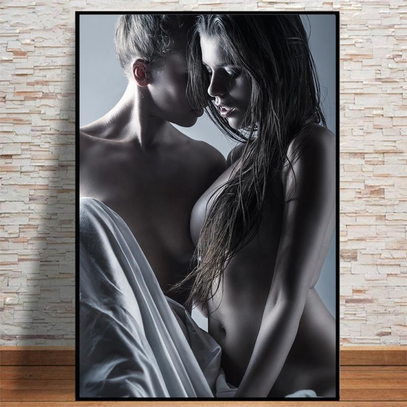 Sexy Woman Prints On Canvas Fashion Art Poster Lady Figure Portrait Paintings for Living Room Wall Art No Frame