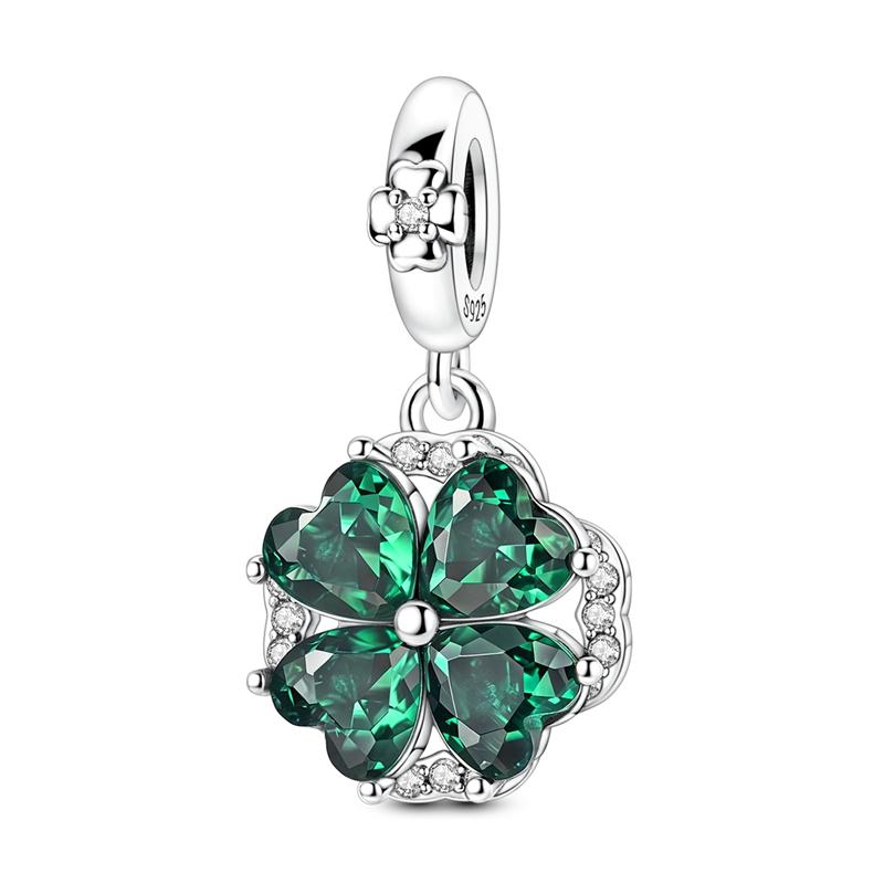Exquisite 925 Silver The Frog Prince Beads & Cactus Dangle Charm Fits Bracelet Boutique Green Gifts