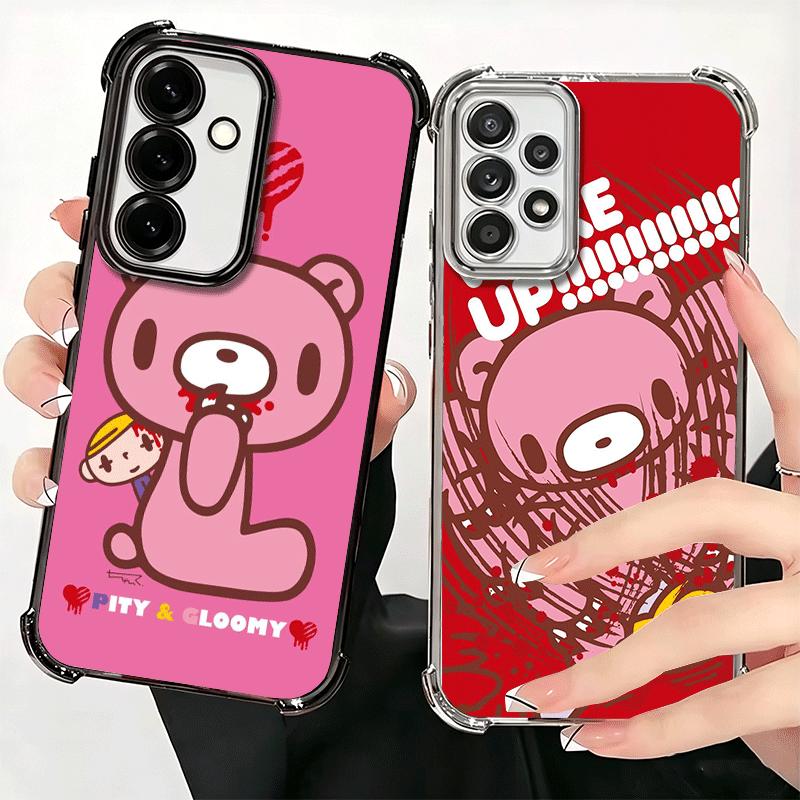G-Gloomy Bear Мягкий чехол для телефона для Samsung A17 A27 A07 A37 A57 A16 A56 A15 A55 A14 A54 A13 A53 A26 A36 A25 A35 A24 A34 A23 A33