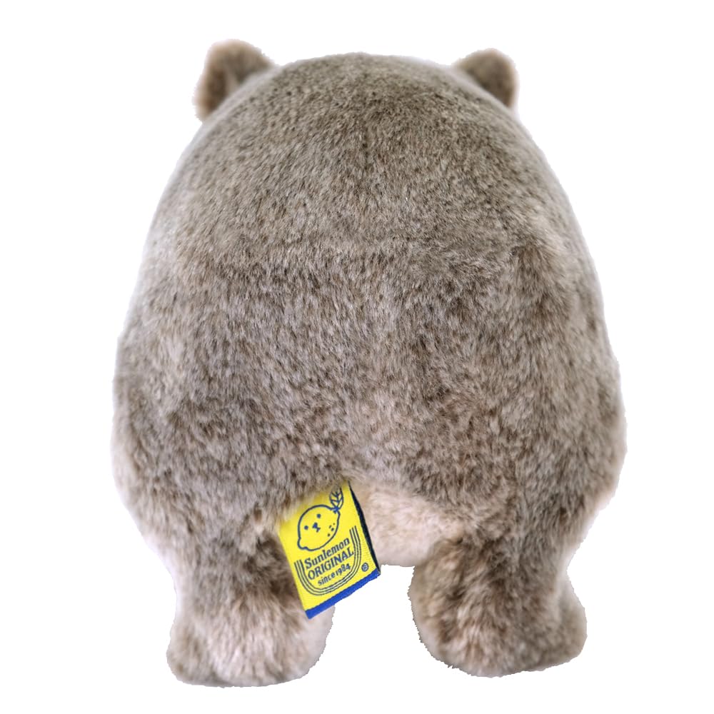 Sunlemon Fluffies Средний вомбат 15 x 27 x 17см Мягкая игрушка Милая Серия редких животных P-1093