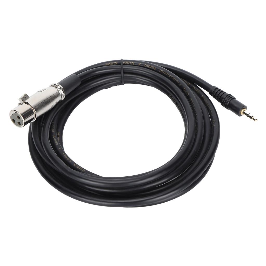 JORINDO JD6016 XLR гнездо на 3,5 мм разъем Балансный сигнальный кабель XLR на 18-дюймовый микрофонный кабель 3 м