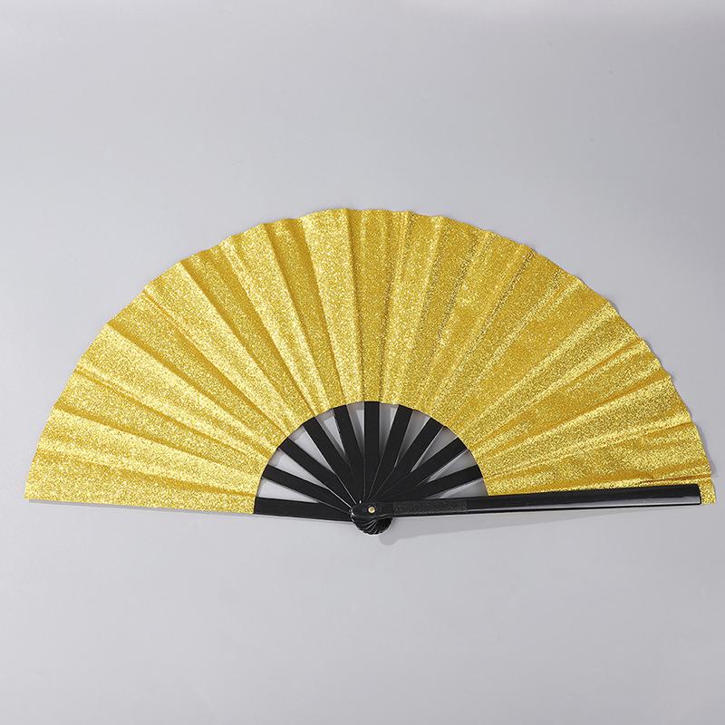 Gradient Colorful Rainbow Folding Fan 1Pc Handheld Dance Cooling Fan for Stage Performance Outdoor