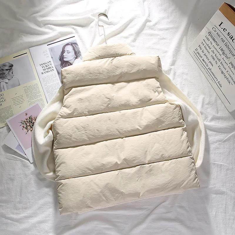 Осенне-зимний пуховик жилет женская верхняя одежда короткий дикий жилет жилет легкое пальто куртка Tide