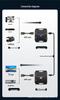 60-метровый удлинитель HDMI Ethernet кабеля, 1080P HD видео, нулевая задержка, передача по Ethernet POC