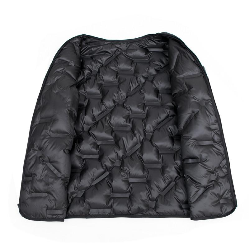 Winter Men's Genuine Leather Down Jacket White Duck Down Filling Natural Fox Fur Collar Plus Fertilizer Plus Size