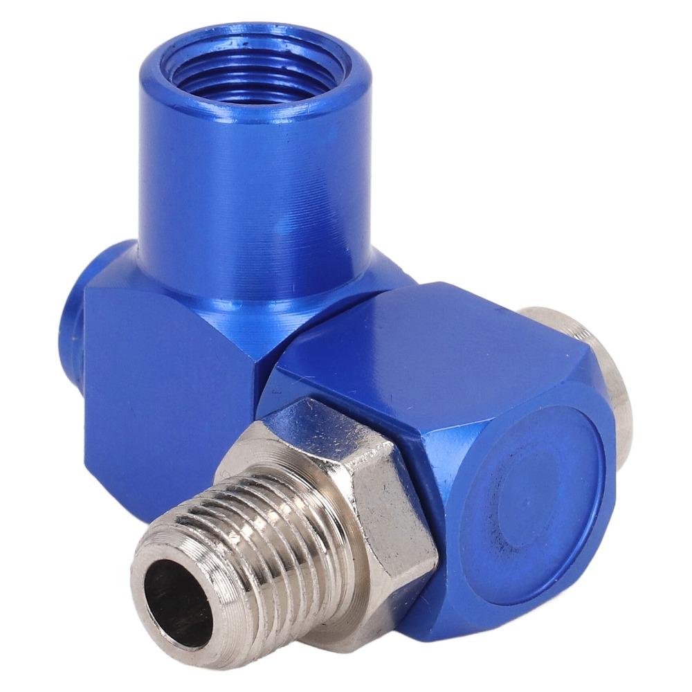 4PCS 1/4in NPT Thread Air Hose Connector 150PSI Rated Pneumatic Tool Adapter Pneumatic Tools