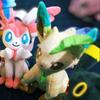 9 Styles Eevee Evolution Plush Toy Set Eevee Sylveon Umbreon Espeon Vaporeon Soft Fluffy Stuffed Doll Collection Gift for Fans