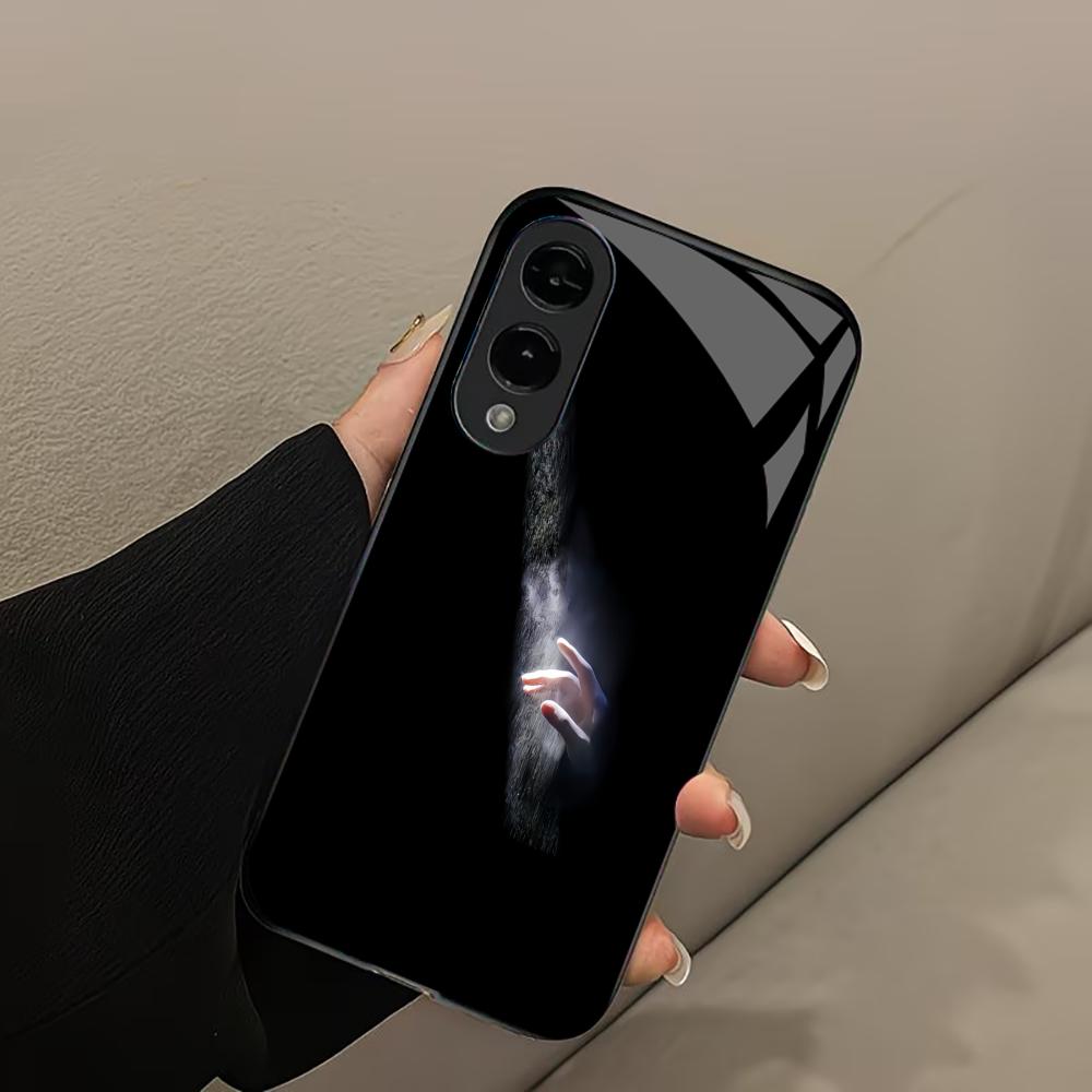 Lightning Премиальный Чехол для Телефона Стеклянный Чехол для Galaxy S26 S25 S24 S23 S22 S21 FE, Ultra, Plus Противоударный и износостойкий