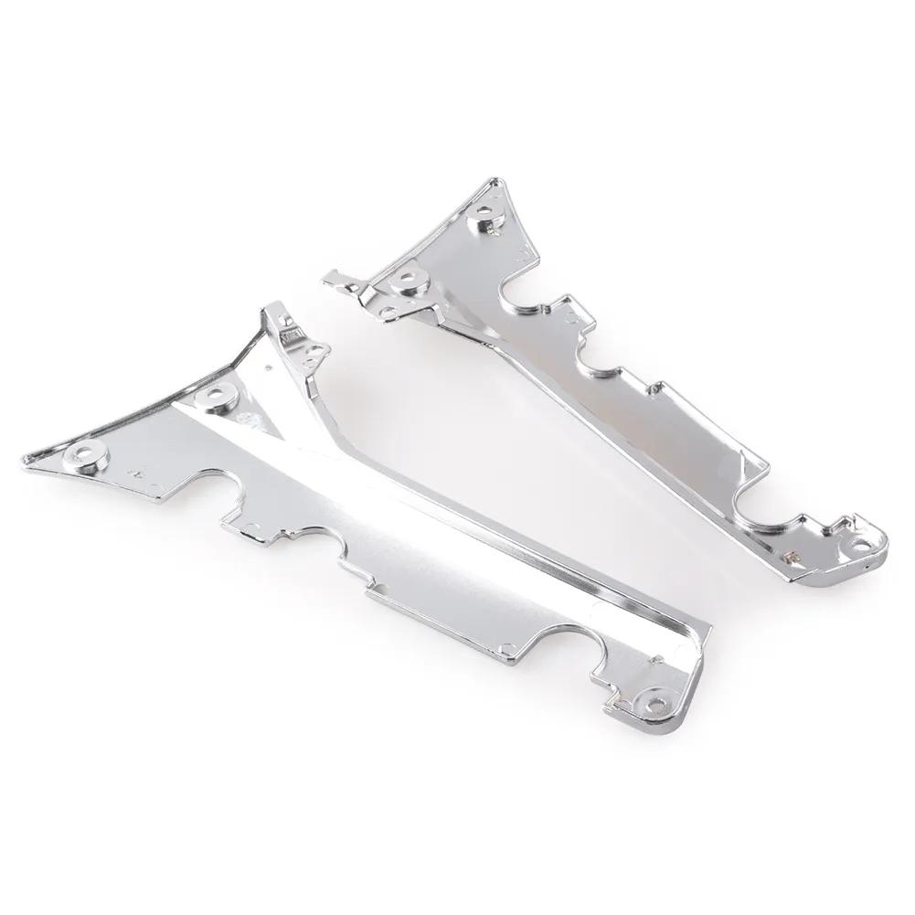 2PCS Motorbike Fairing Right Left Lower Rear Frame Covers For Honda Goldwing GL 1800 Chrome Decorate Covers GL1800 2001-2011