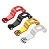 Bicycle Front Light Mount Bracket Aluminum Alloy Bike Headlight Mount Adjustable Folding Bike Fork Mount for Mountain Road Bike