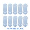 10 Pairs Women Invisible Sock Slippers Short Ankle Socks Set Fashion Ladies Woman Pack Solid Color Cotton Non-slip No Show Socks