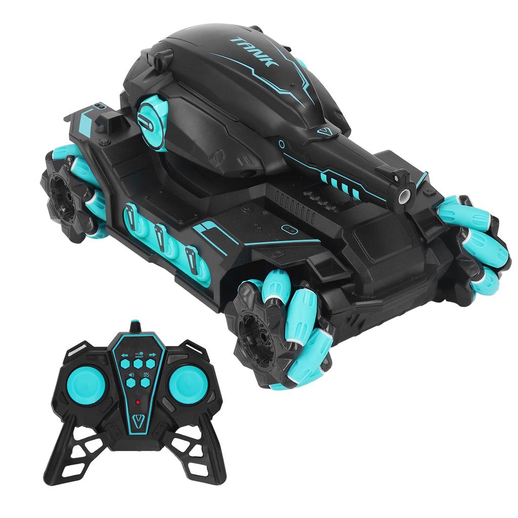 2.4Ghz RC Tank Car 1000 шт. Водяной шар, распыляющий вращающийся на 360 градусов игрушечный автомобиль с дистанционным управлением