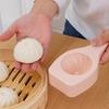 1/2pcs Mold Baozi Dumpling Maker Non-Stick Steamed Stuffed Bun Tool Baozi Dumpling Molds Chinese Bao Bun Maker For Baking