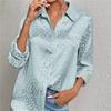Blusas mujer de moda 2022, летний шифоновый шелковый топ с принтом, женские рубашки, женские рубашки, блузки, топы с длинным рукавом, шикарная женщина
