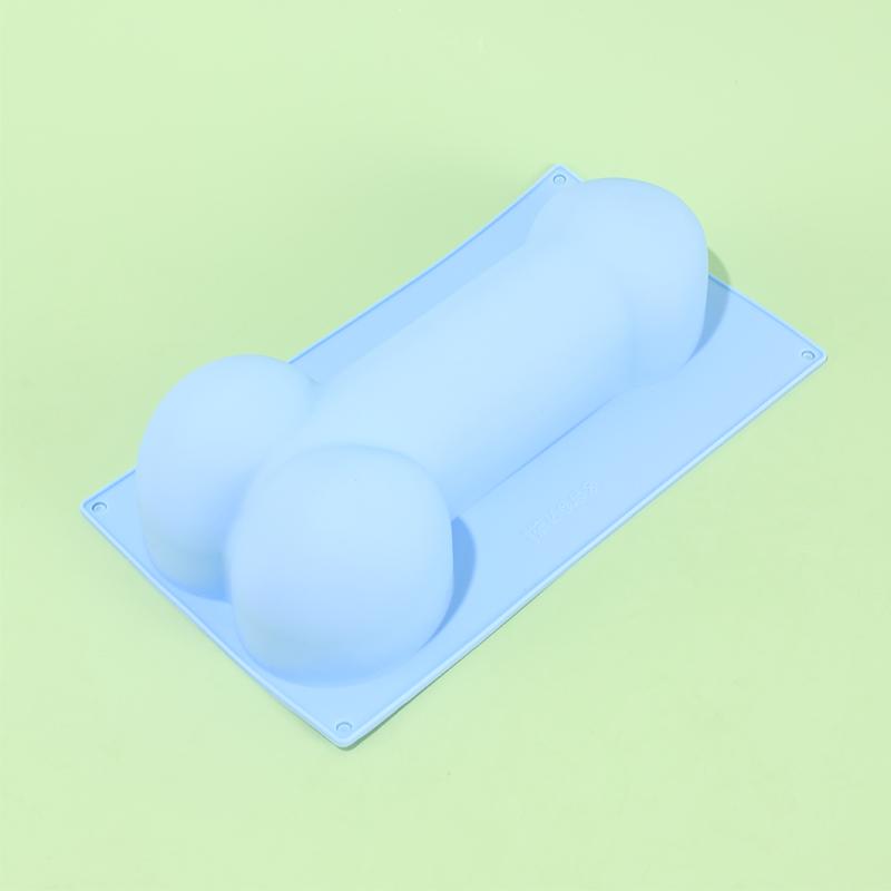 27.2CM Penis Shaped Cake Mold Dick Silicone Soap Fondant Mold Birthday Party Spoof Home Decoration Baking Accessories