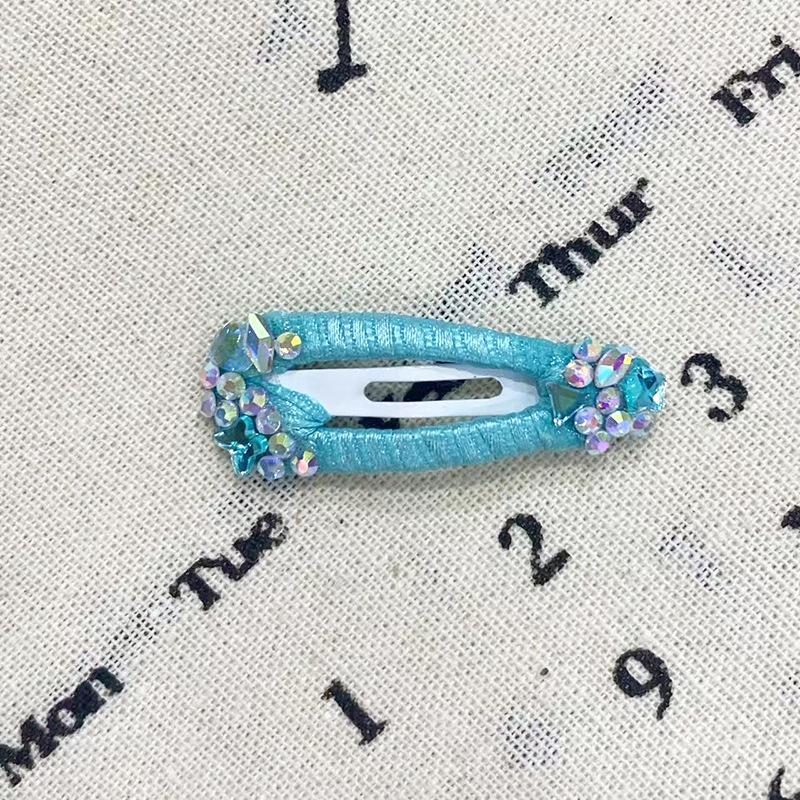 Страз Капля Нержавеющая Сталь Заколка для Волос для Собак и Кошек