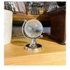 1pcs Globe Desktop Ornament Mini Crystal Ornaments Desk Decoration Crafts Christmas Decorations for House Office Accessories