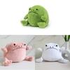 Ricky Rain Frog Plush Toy - Cartoon Stuffed Animal Doll  Cute Emotional Support Frog Toy for Stress Relief & Gift
