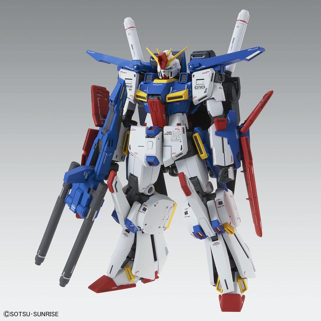 Комплект модели Bandai 224519 MG MSZ-010 ZZ Gundam Ver.Ka 1/100
