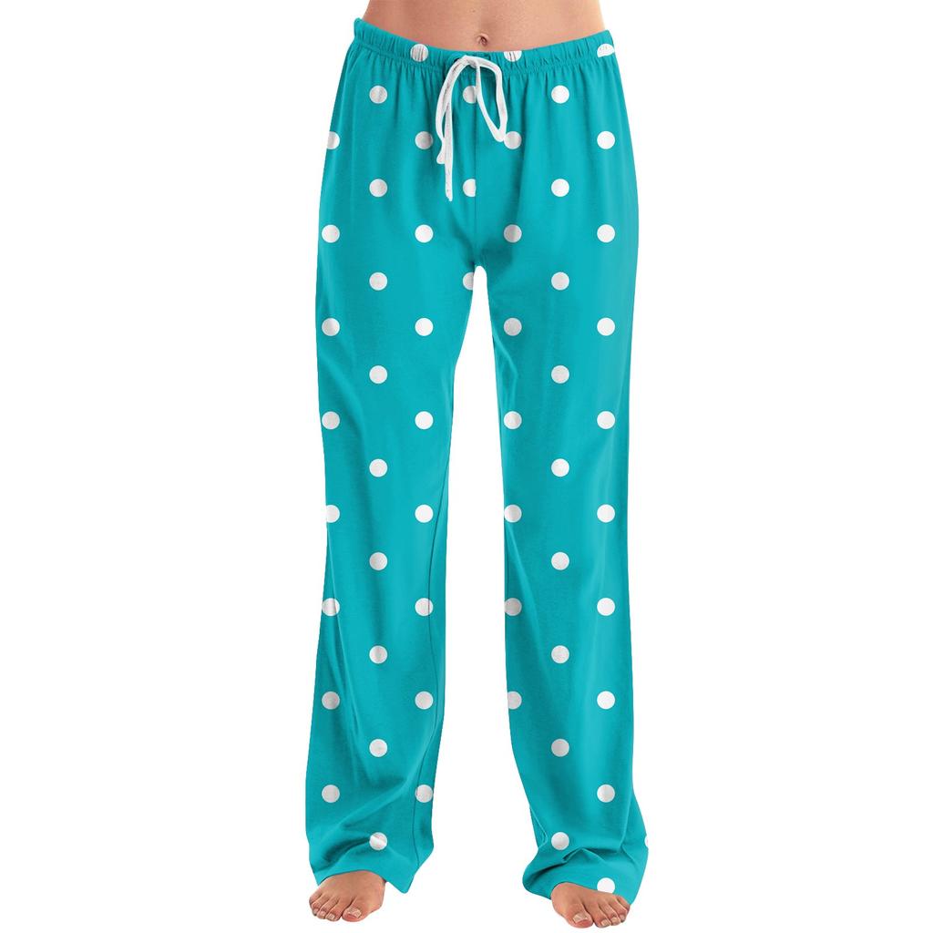 Женские модные свободные повседневные брюки с пасхальным принтом