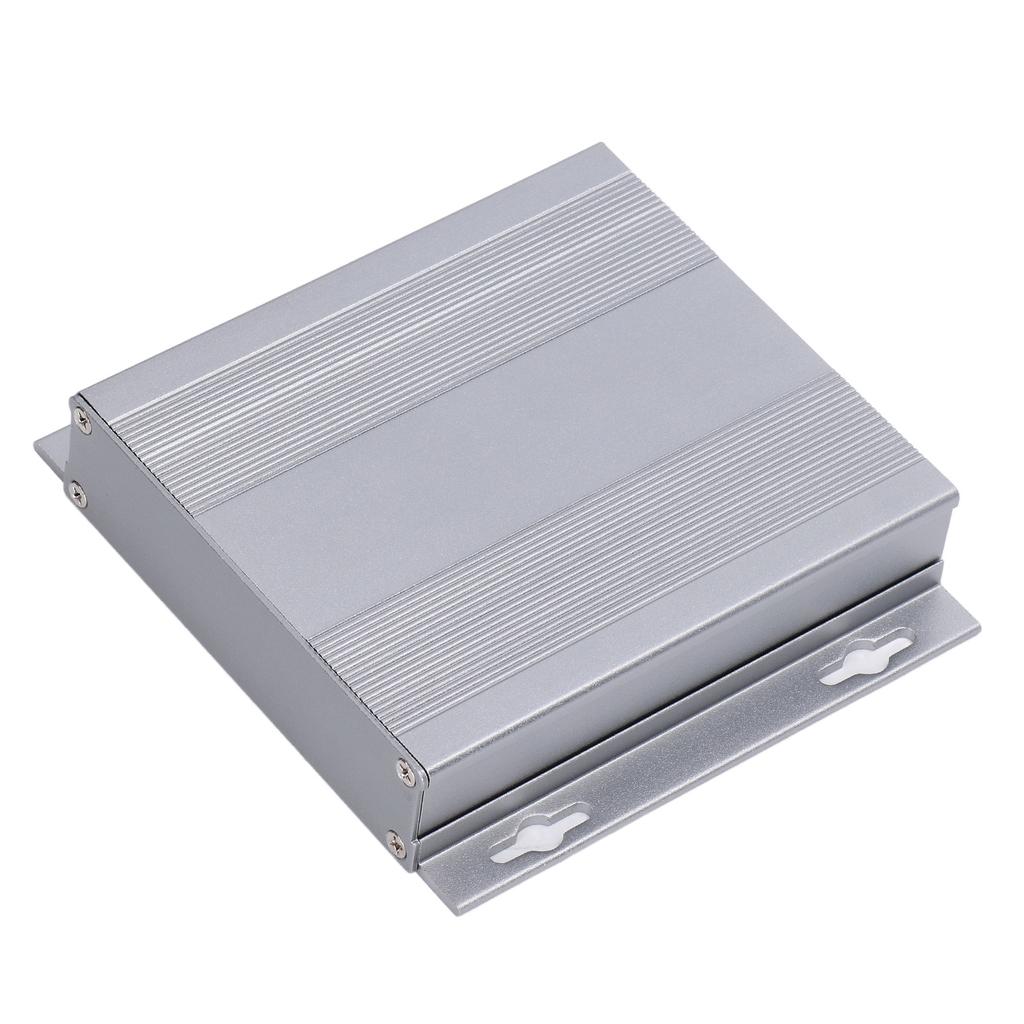 Алюминиевый сплав проектная коробка матовый светло-серый электронные коробки для инструментов своими руками 27x131x120 мм