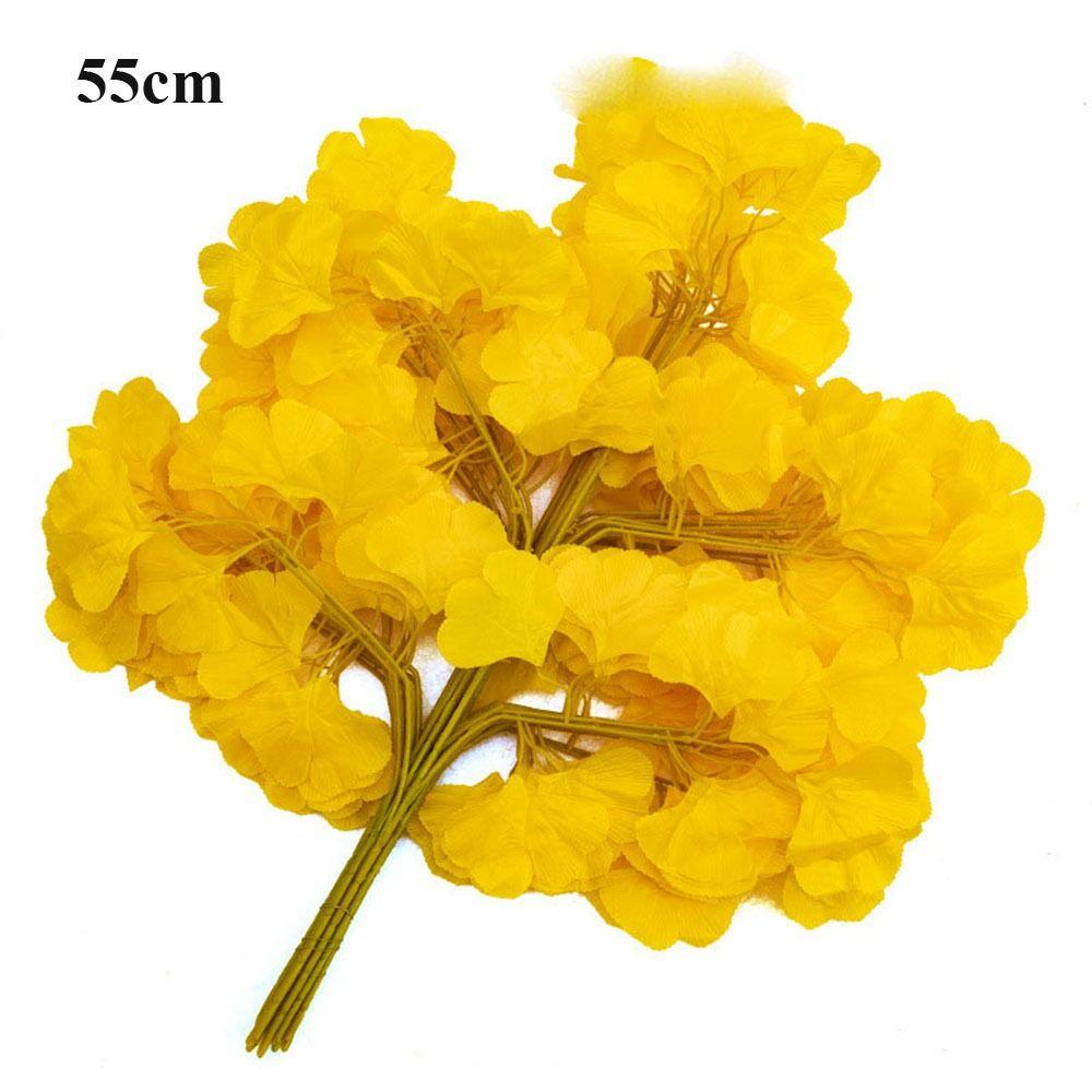 10 стилей Имитация листьев Зеленый цвет Поддельные листья Новые свадебные украшения Украшения для дома