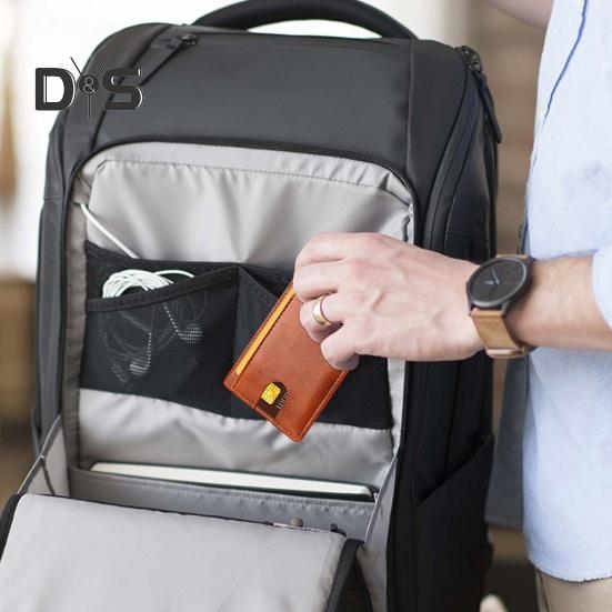 Card Holder 8 Slots Student ID Sleeve Waterproof Anti-theft Change Coin Purse RFID Blocking Protects Personal Information Travel Wallet Business Card