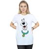 Scooby Doo Womens/Ladies Big Face Cotton Boyfriend T-Shirt