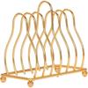 5.1 Inches Toast Rack Golden Triangle Storage Rack Fashion Small Bowl Holder  Kitchen