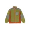 Li Ning Wuxing Series Color-Block Faux Lambswool Casual Loose Jacket Unisex Jackets Moss-Green Grass-Green Mumbai-Brown AWDRF33-2