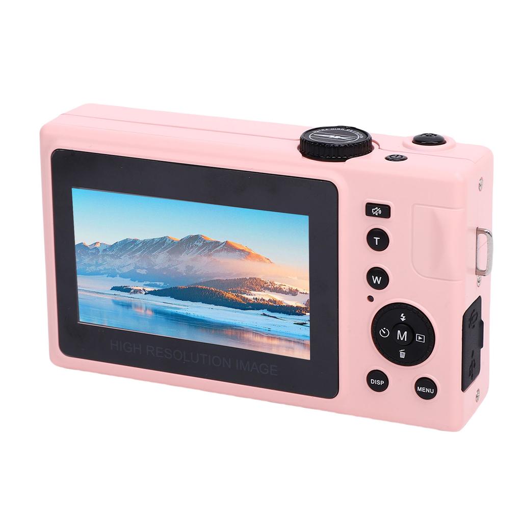 4K Digital Camera for Photography Auto 6 P HD Camera with 10 Filters Front Flash 3 Inch Screen