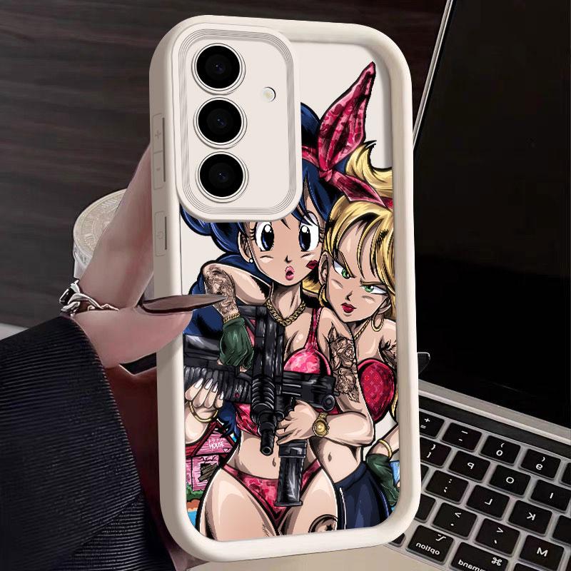 Чехол для телефона в стиле японского аниме Dragon Ball для Samsung S26 S25 S24 S23 S21 S20 Ultra Веджета для Galaxy S25 S24 FE S26 Plus 5G