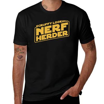 Scruffy Looking Nerf Herder Tshirt Plus Size Loose Short Sleeve Top