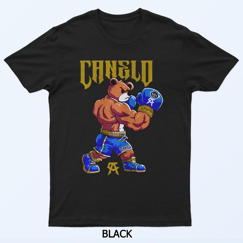 Альварес Мексиканец Бокс Медведь Мексиканская Гордость Патриотичная Ретро Футболка