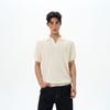 Kisko Simple American Old-Money Style Casual Knit Polo Shirt for Men and Women, Summer Short Loose Cleanfit Short-Sleeve Trendy