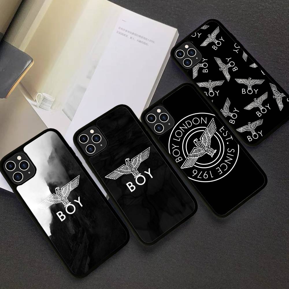 Модный бренд Boy L-London Чехол для телефона для IPhone 17 Pro 16 Plus 16 Pro Max 15 14 13 12 11 PC+TPU Задняя крышка