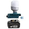 LED Work Light with E27 Base, 150-1300LM, Cordless, Adjustable Light, E27 Base Adapter, Compatible with Makita 18V, Ideal for Outdoor Activities,