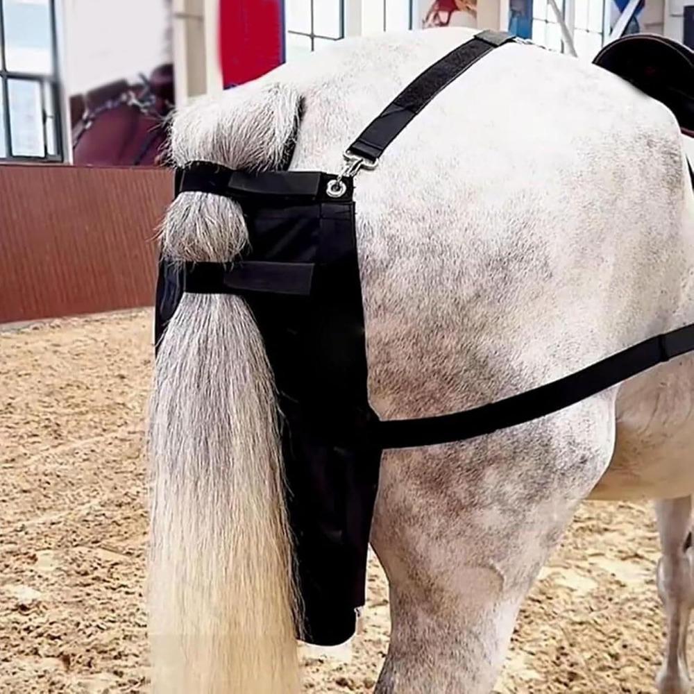 Reusable Design Horse Poop Catcher Oxford Fabric Equine Manure Bag Horse Manure Bag Garden Use