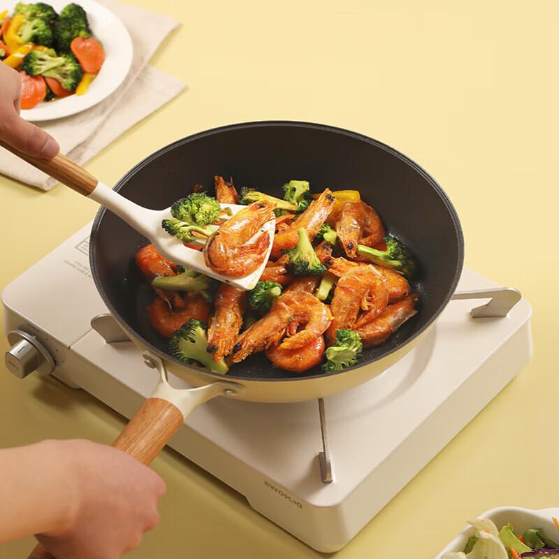 Sanhe DunDun 28cm Non-Stick Deep Stir-Fry Pan
