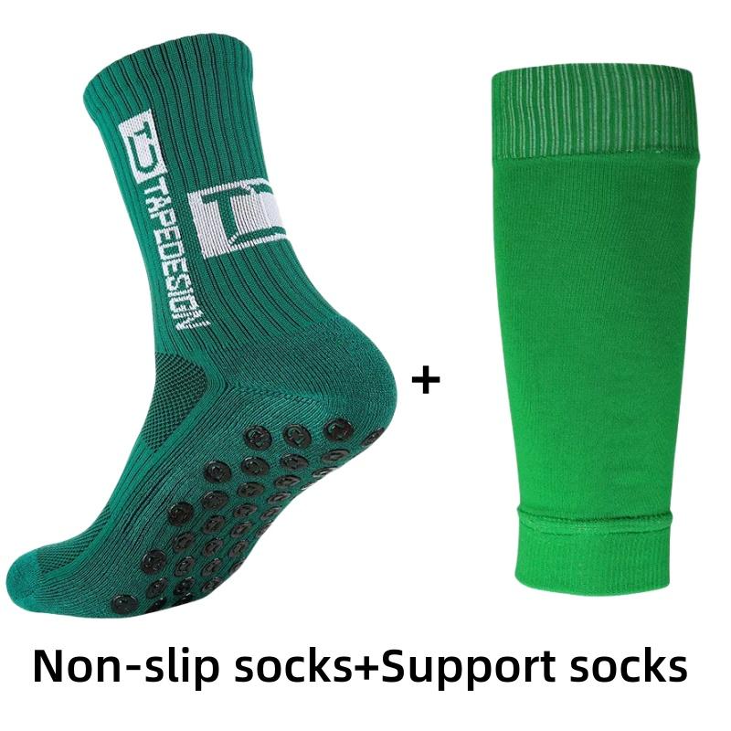 Non Slip Football Socks Mens Friction Gasket Tube Running Ice Snow Hiking Sports Over Knee Stockings Basketball Socks