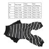 Light Weight Pet Jumpsuit Striped Print Cat Home Wear Pet Loungewear  Small Breed Use