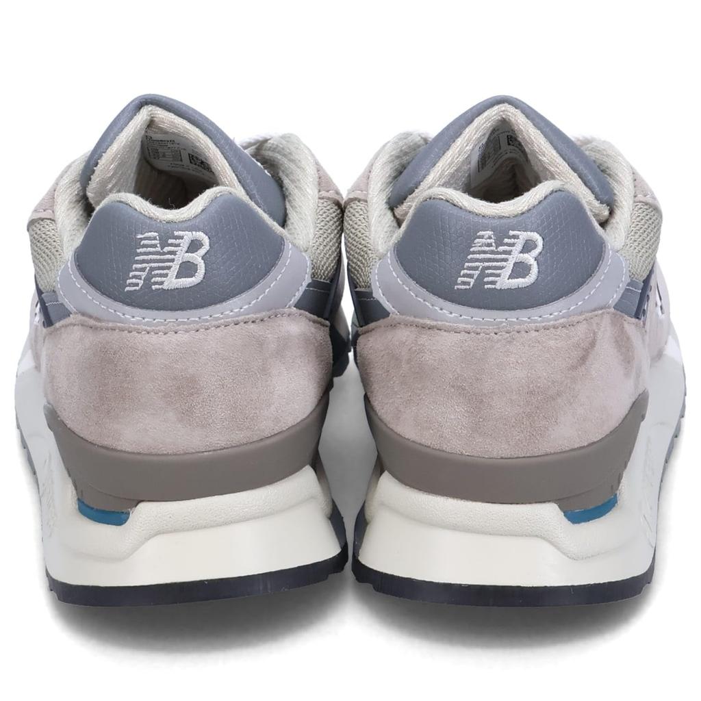 Кроссовки IN [New Balance] Мужские [U998GR] [Сделано в США] [USA Made] [Серый] [Ширина D] (28,5 см) [Использовал]